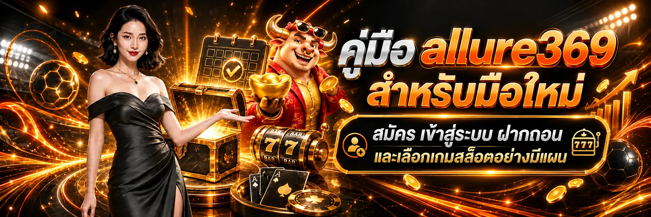allure369 คู่มือมือใหม่ สมัคร เข้าสู่ระบบ ฝากถอน